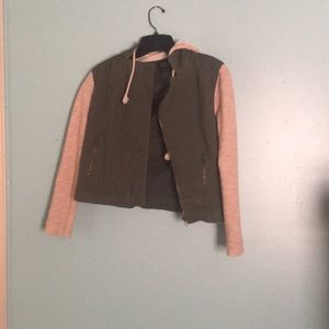 Tinsel Town Military Green Jacket